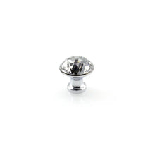 69 Series - Round High Sparkle Diamond Cut Clear Crystal Knob