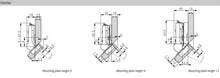Tiomos Soft-Close Hinge, Dowel 45°