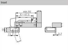 Tiomos Soft-Close Hinge, Impresso 90°