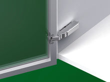Tiomos Soft-Close Hinge for Aluminum Frame Doors, Screw-On 110°