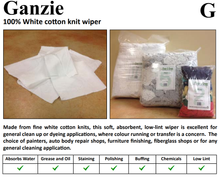 Rags - Ganzie White Wiper